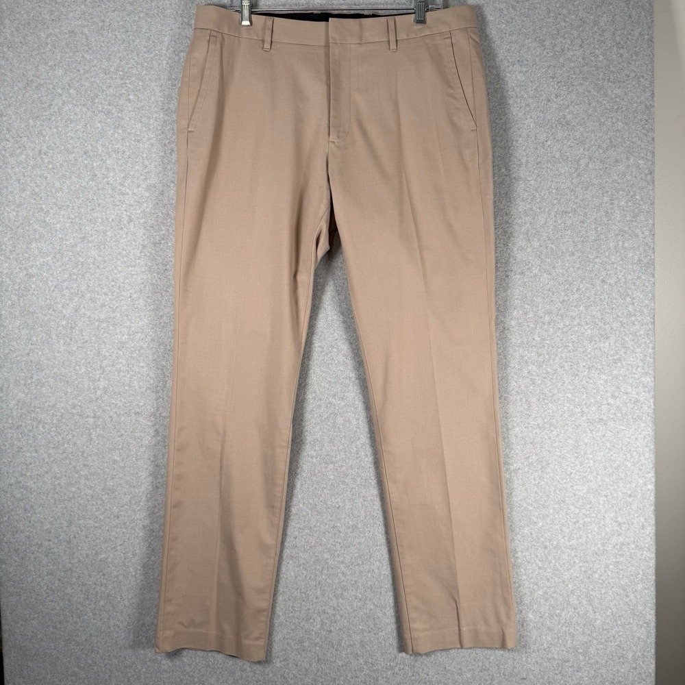Bonobos mens 35x32 YD weekday warrior pants tan friday trouser